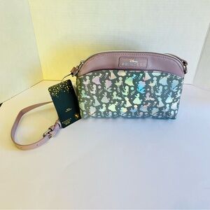 Disney Princess Iridescent Holographic Foil AOP Purse